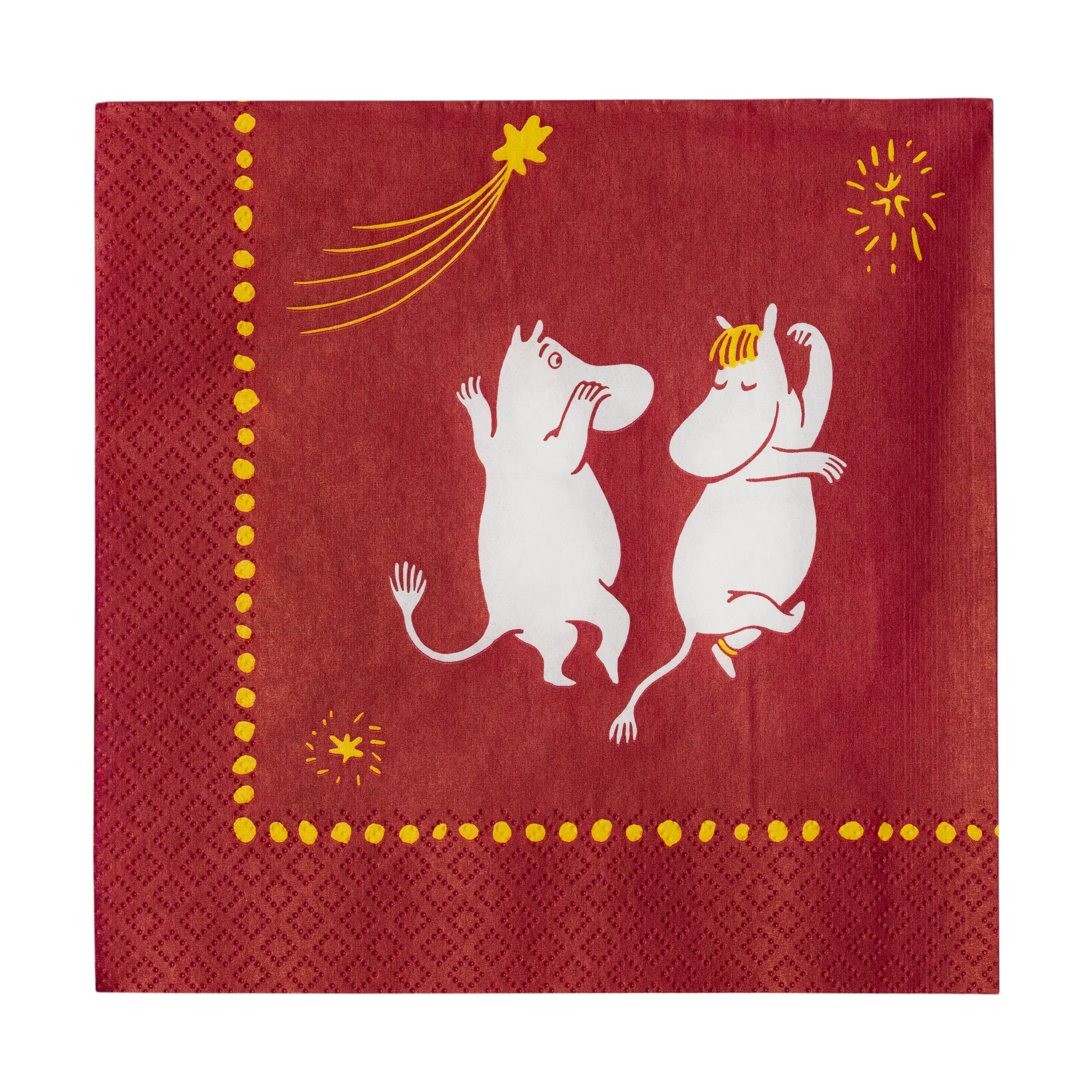 Festlige stunder mumi papirserviet 33x33 cm, 20-pak Moomin Arabia