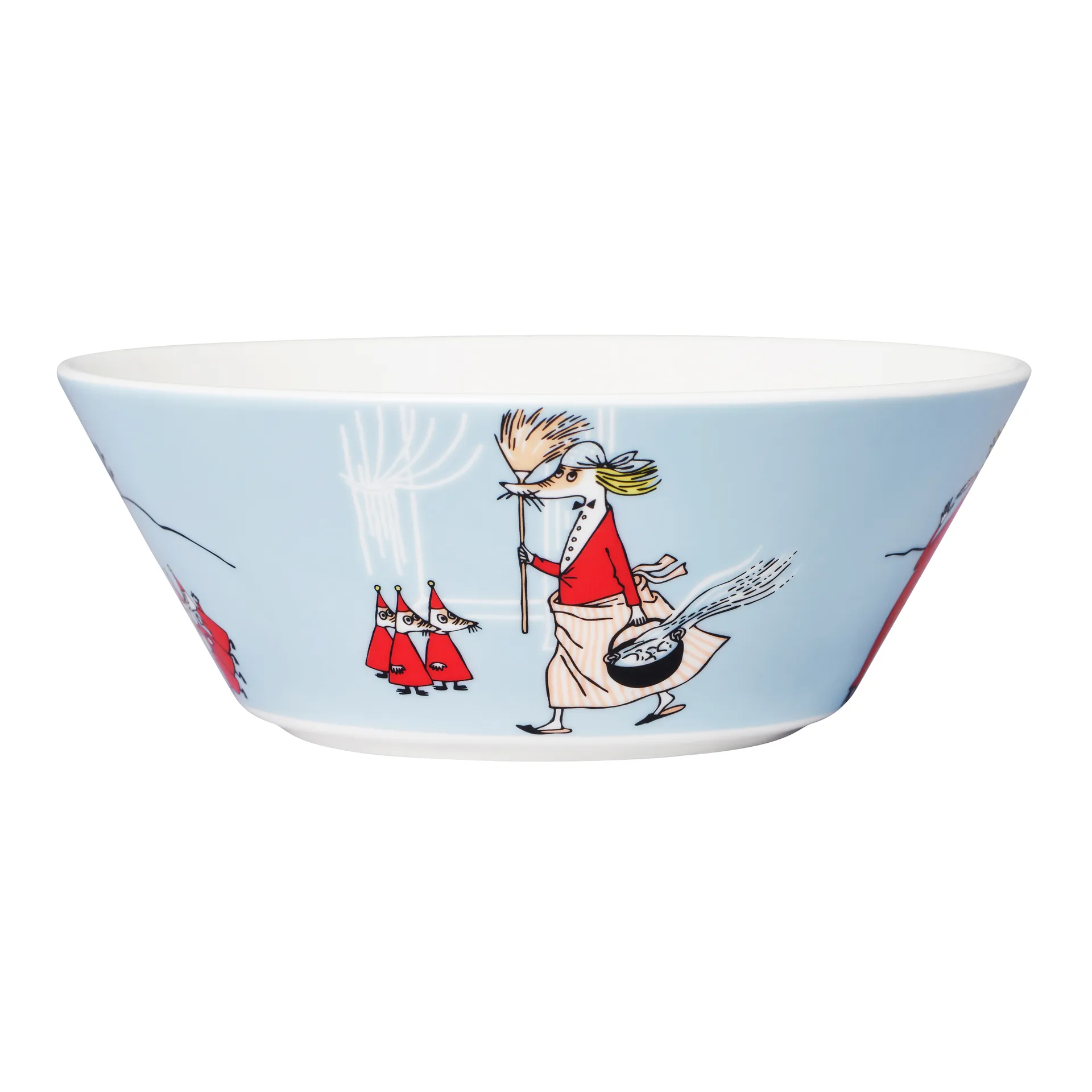 Filifjonkan Mumin skål, grå Moomin Arabia
