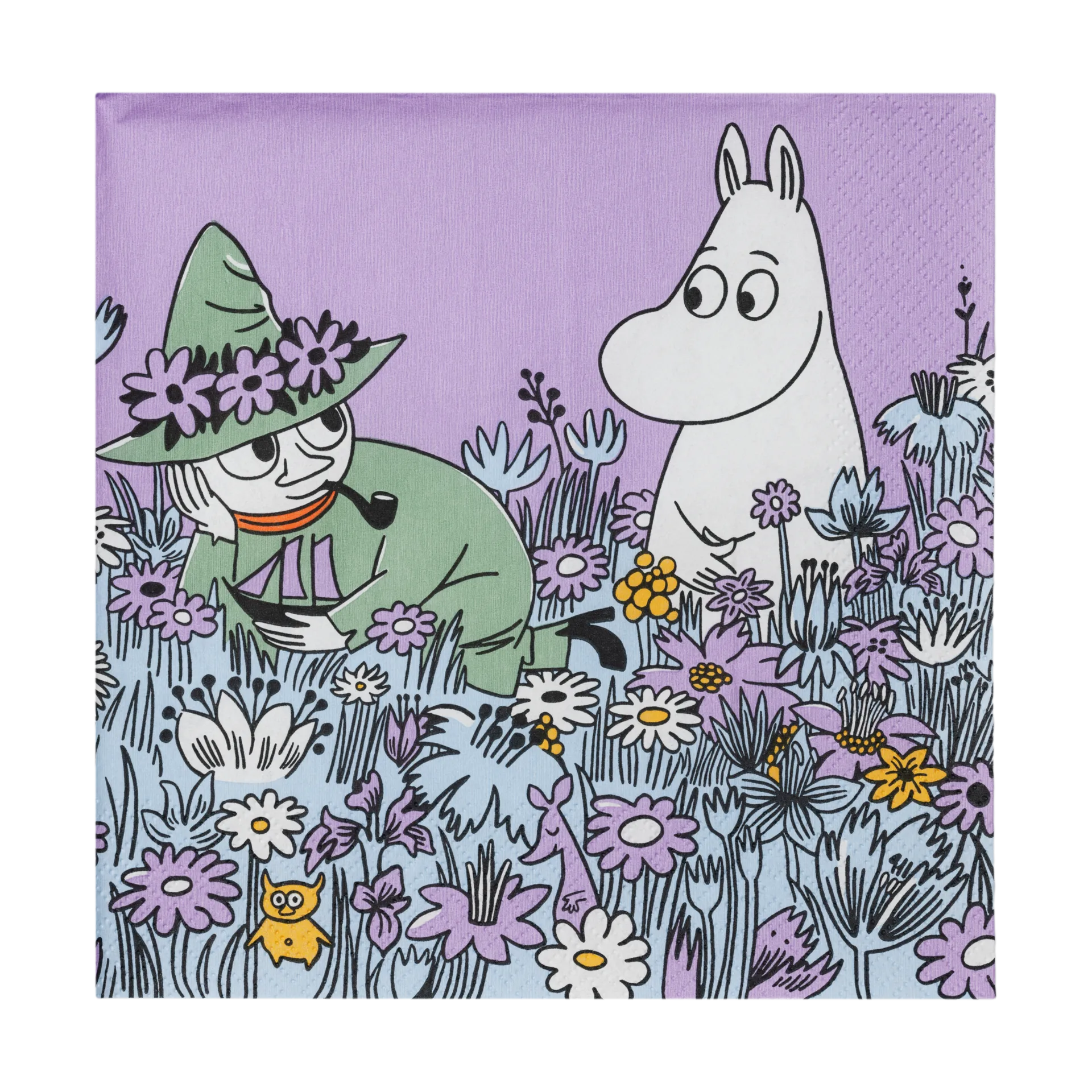 Friends Forever papirserviet 33x33 cm 20-pak, Flerfarvet Moomin Arabia
