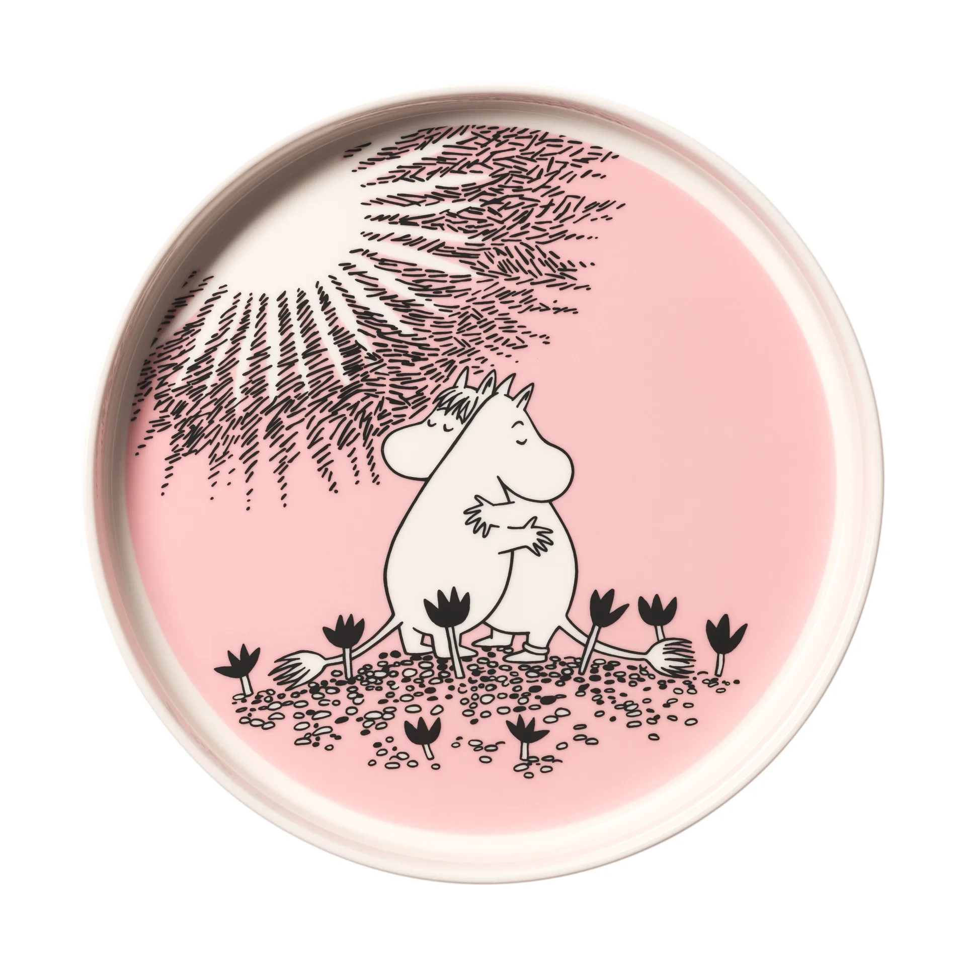 Kærlighed 30 år Mumi tærteform, Ø28 cm Moomin Arabia
