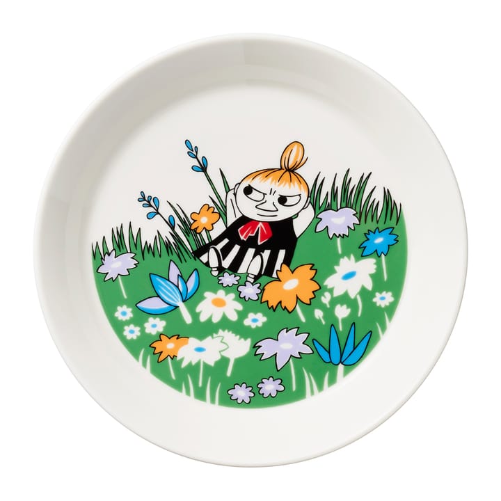 "Lilla My på ängen" Mumitallerken - Hvid/Multi - Moomin Arabia