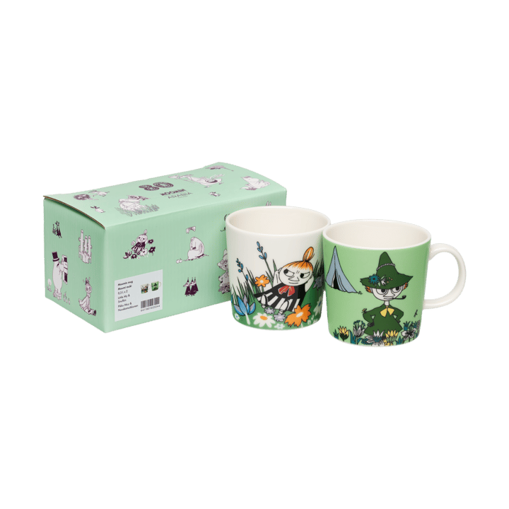 Lilla My & Snusmumriken Mumi krus 2 delar - 30 cl - Moomin Arabia