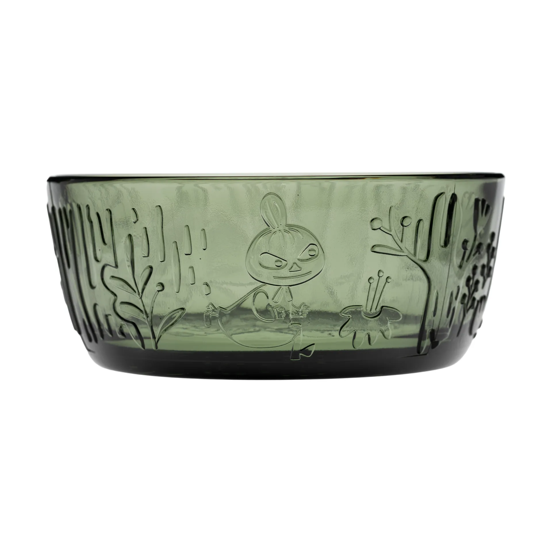 Moomin skål 35 cl, Fyrretræsgrøn Moomin Arabia