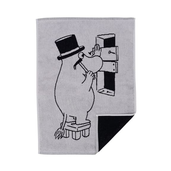 Mumi håndklæde 50x70 cm, Mumifar grå Moomin Arabia