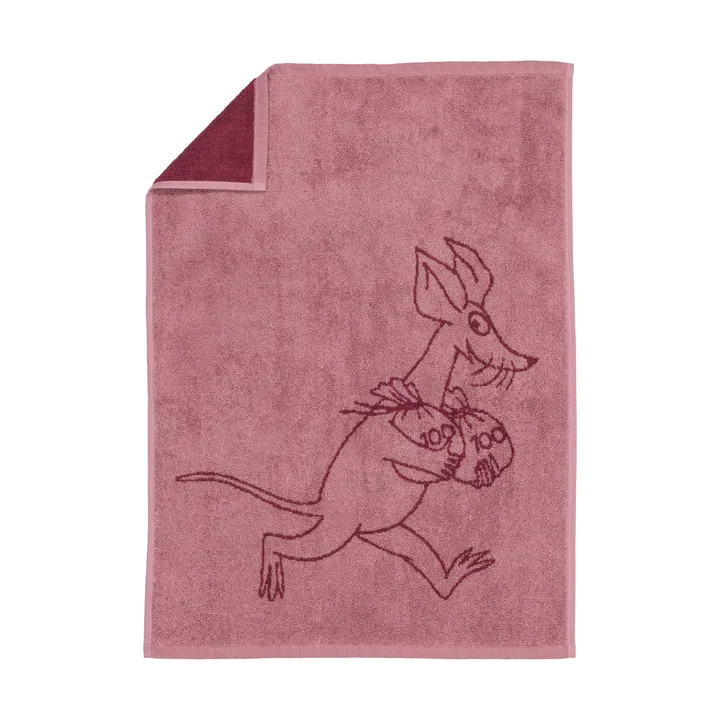 Mumi håndklæde 50x70 cm - Sniff, malva - Moomin Arabia