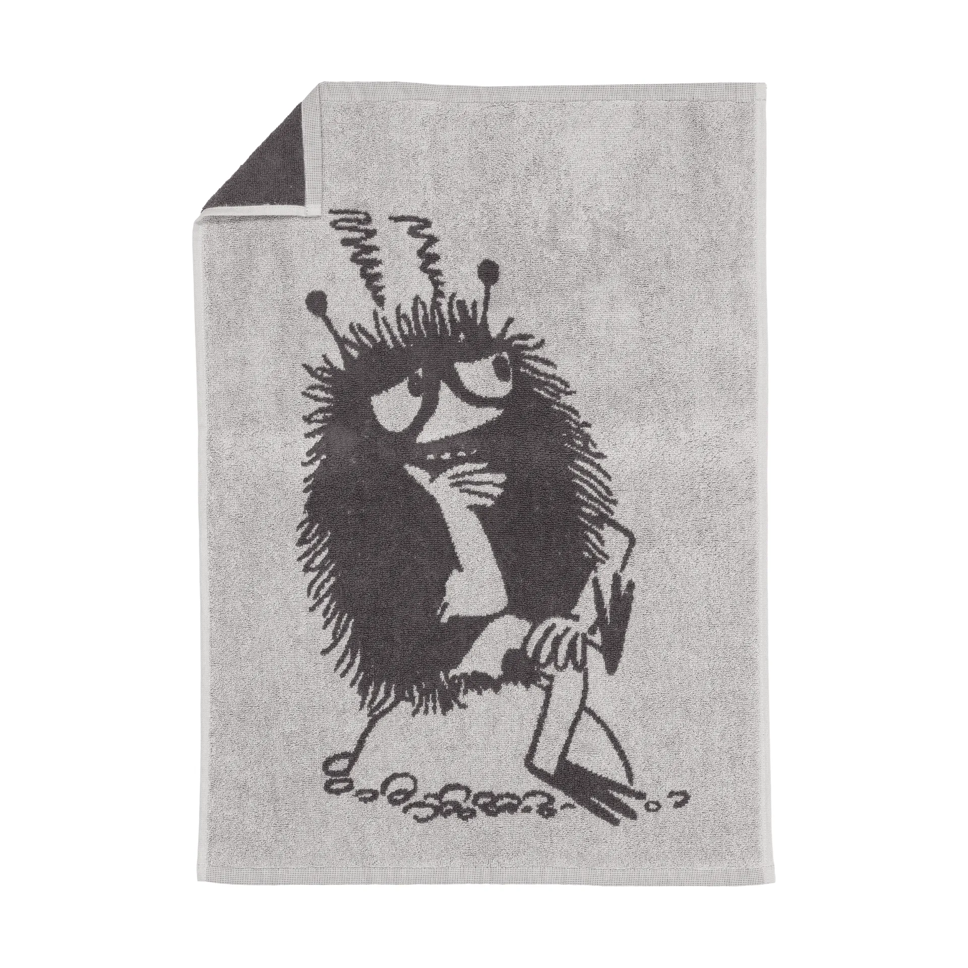 Mumi håndklæde 50x70 cm, Stinky, grå Moomin Arabia