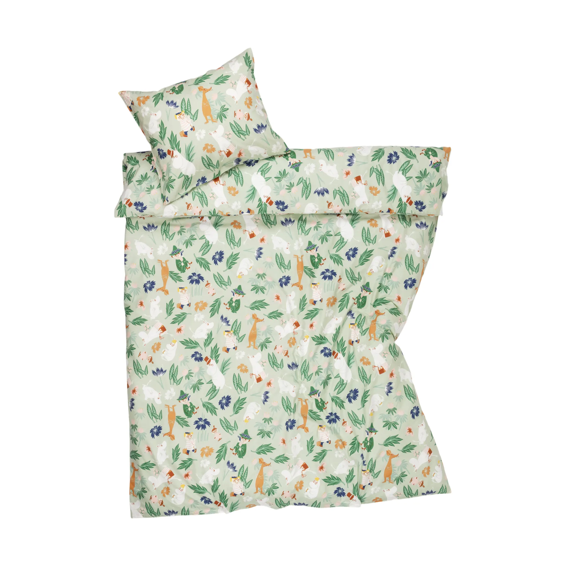Mumi sengesæt 150x210 cm, Blomsterhave Moomin Arabia