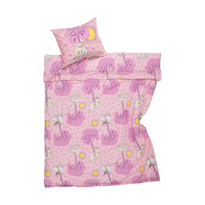 Mumi sengesæt 150x210 cm - Forelskede - Moomin Arabia