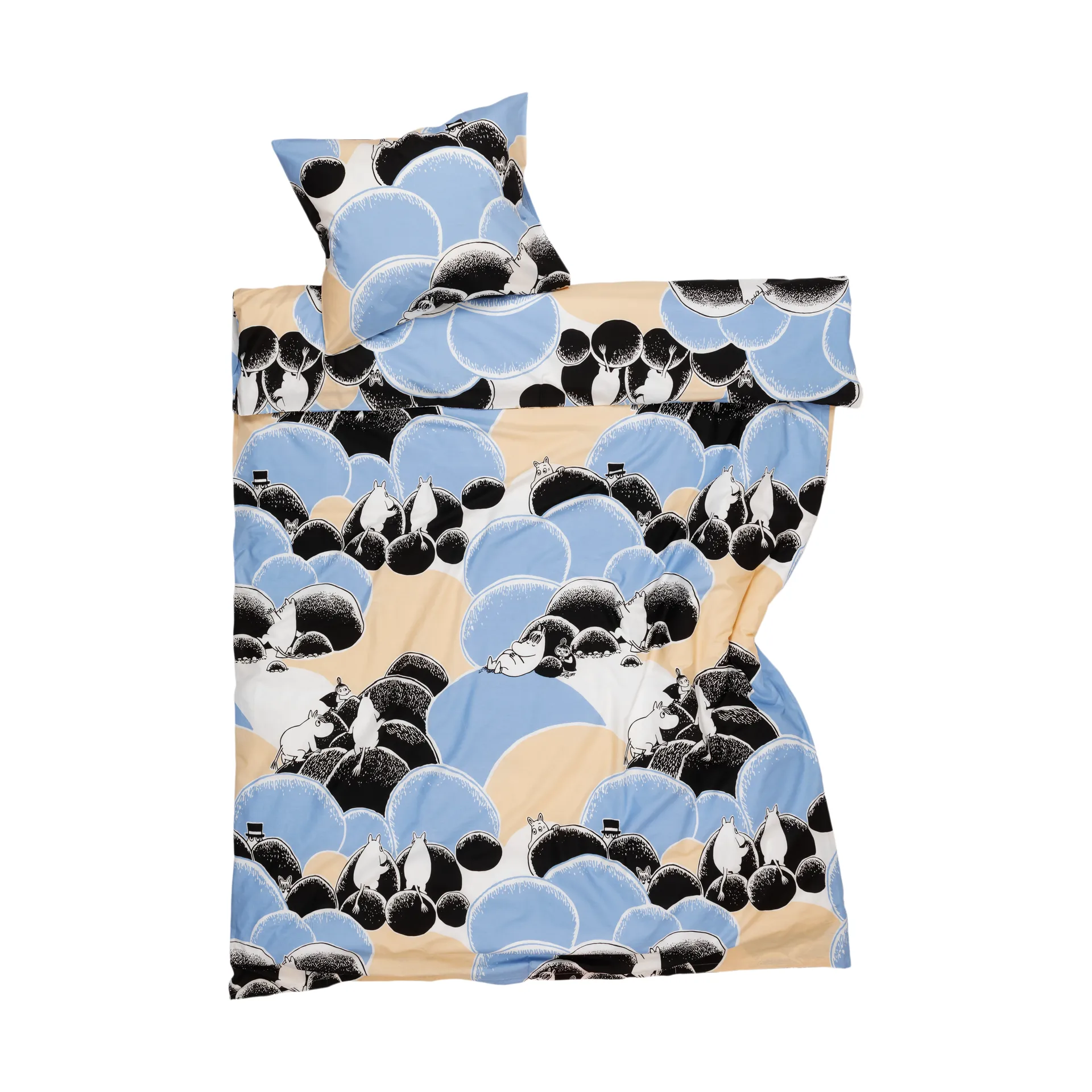 Mumi sengesæt 150x210 cm, Småsten Moomin Arabia