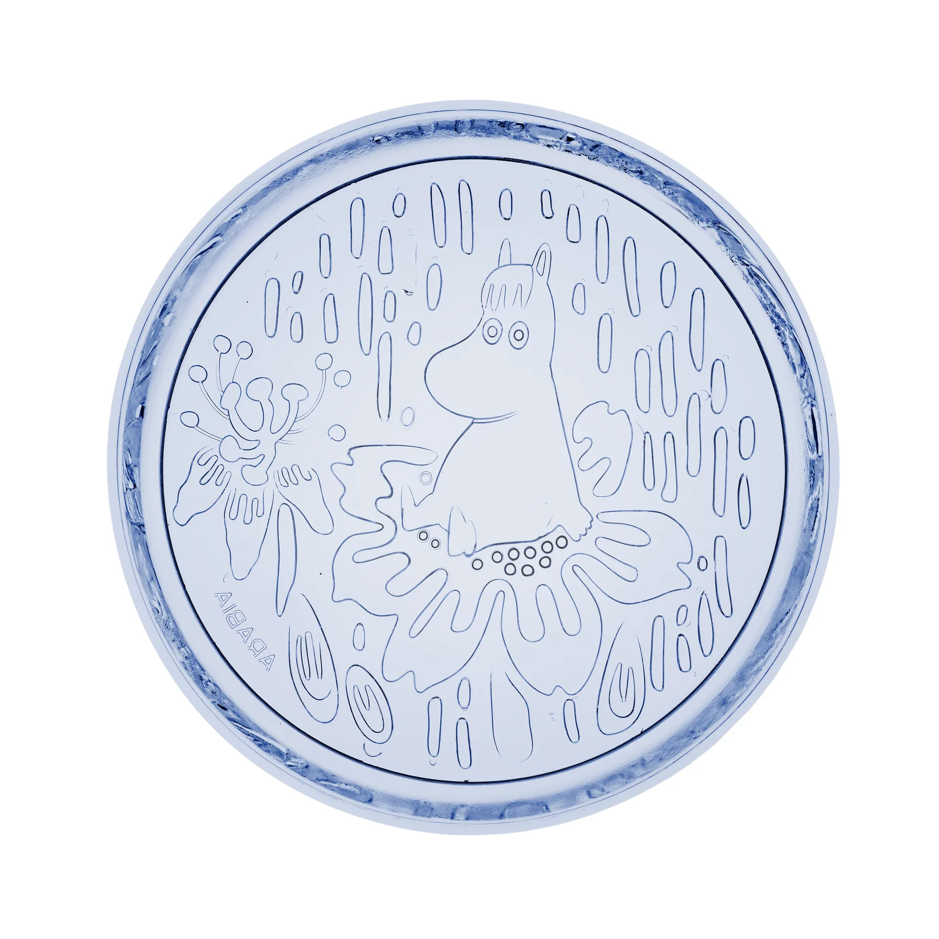Mumi tallerken Ø15,5 cm, Aqua Moomin Arabia
