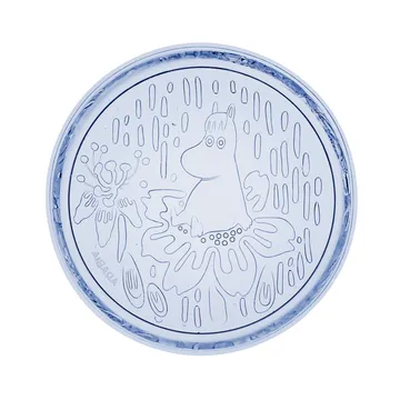 Mumi tallerken Ø15,5 cm - Aqua - Moomin Arabia