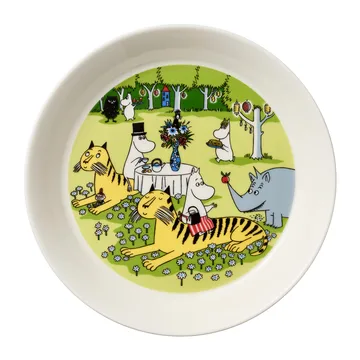Mumi tallerken 2023 Garden party - Ø19 cm - Moomin Arabia