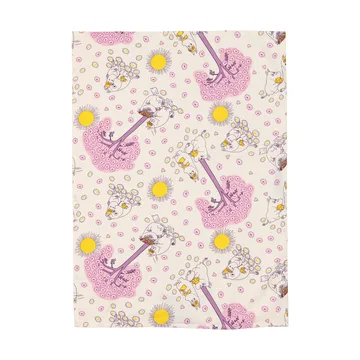 Mumi viskestykke 50x70 cm 2 dele - Forelskede - Moomin Arabia