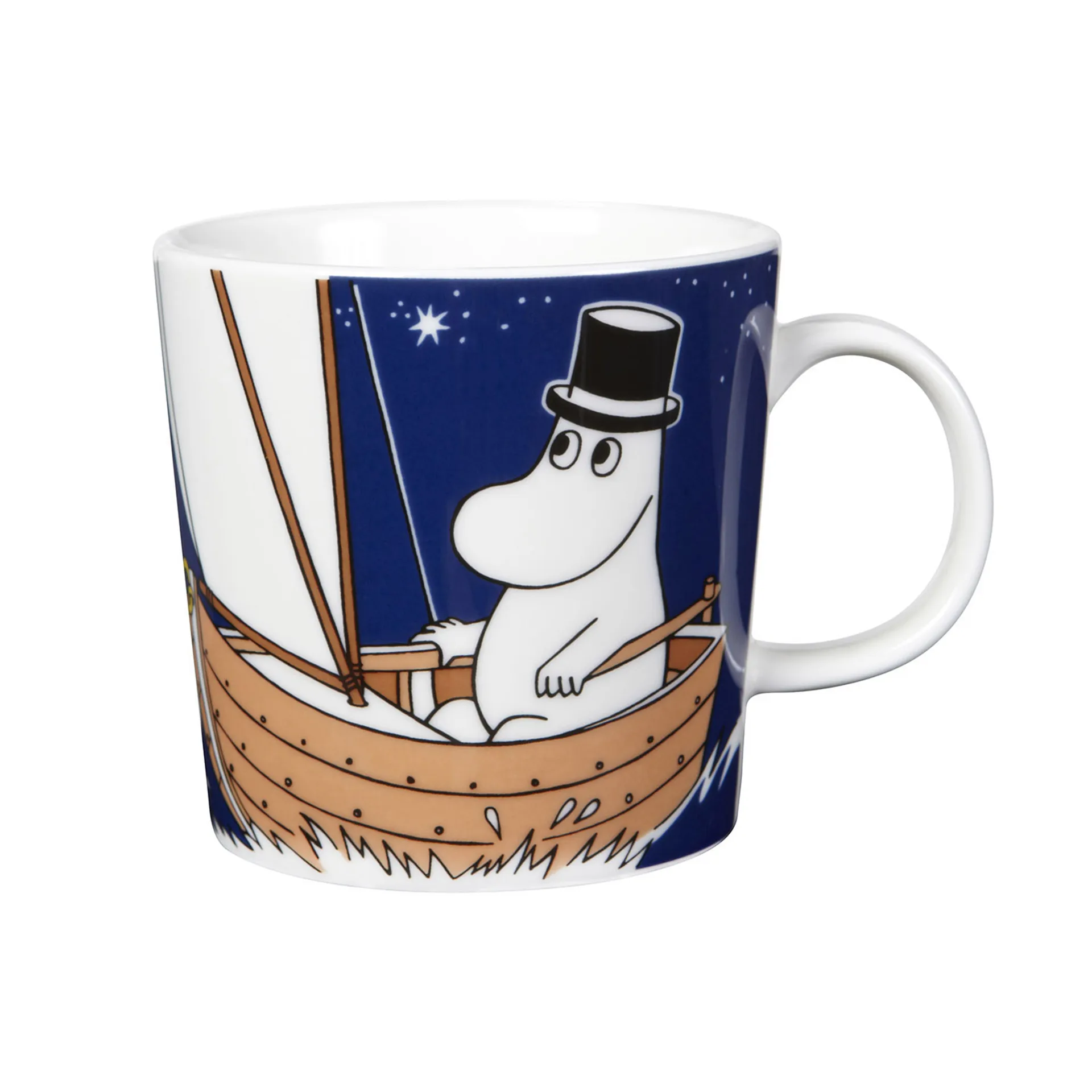 Mumikrus, Mumifar 30 cl, mørkeblå Moomin Arabia
