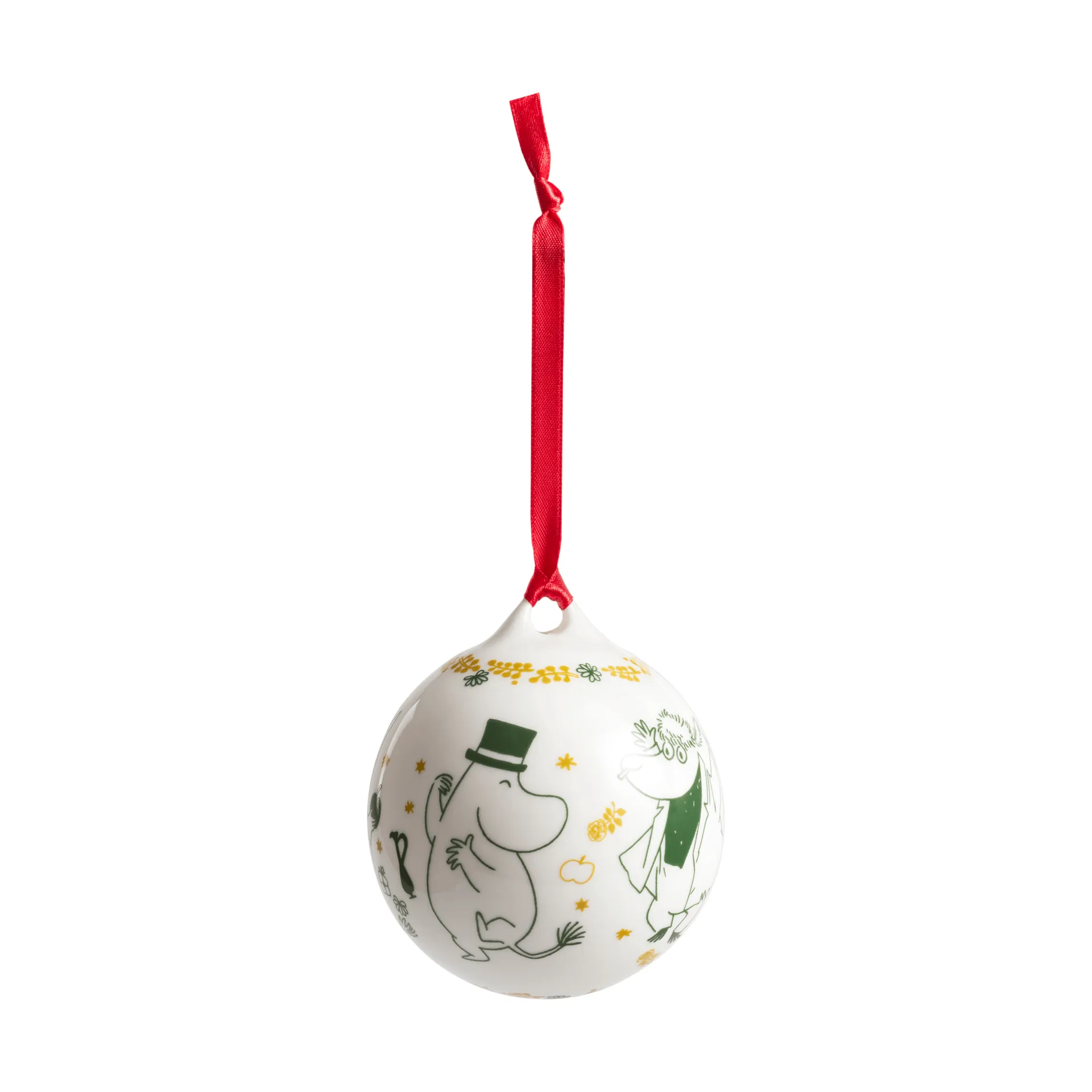 Mumin årskugle Ø8 cm, 2026, Kærlighedsgave Moomin Arabia