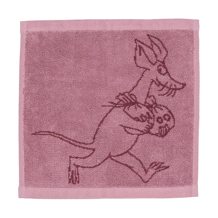 Mumin håndklæde 25x25 cm - Sniff, malva - Moomin Arabia