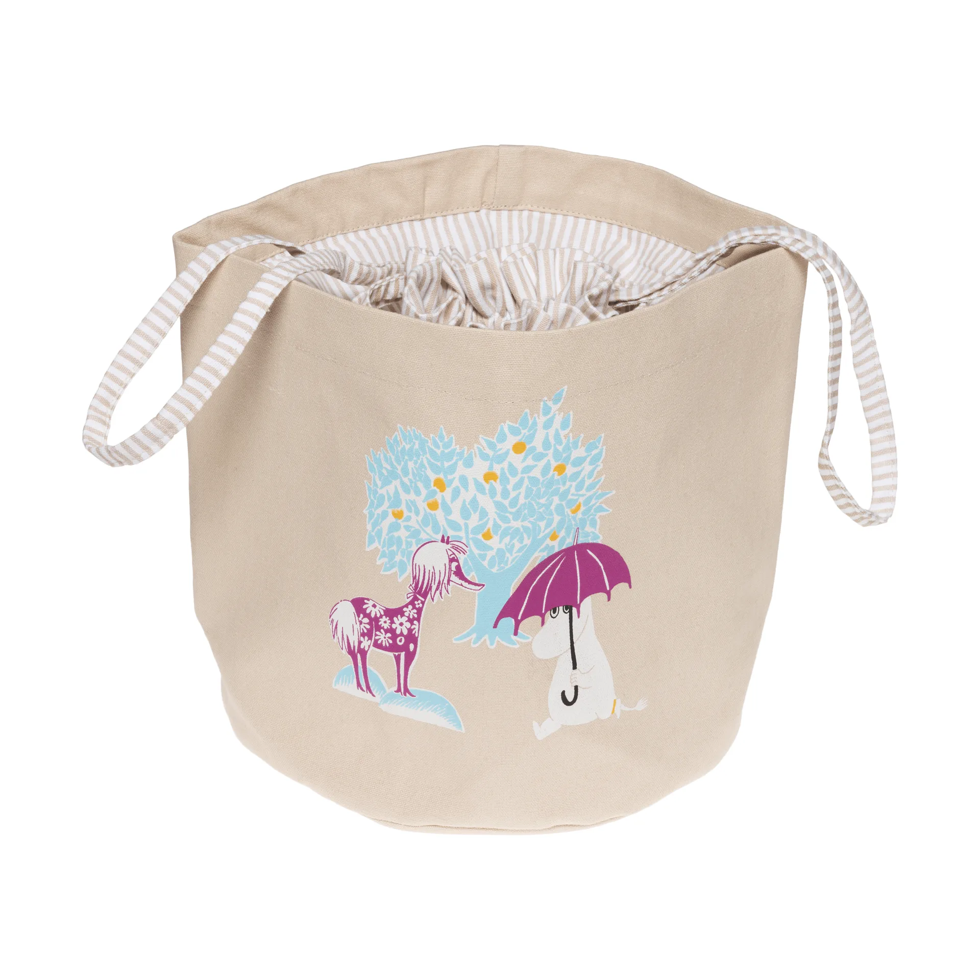 Mumin opbevaringskurv, Under paraplyet GOTS, 24 cm Moomin Arabia