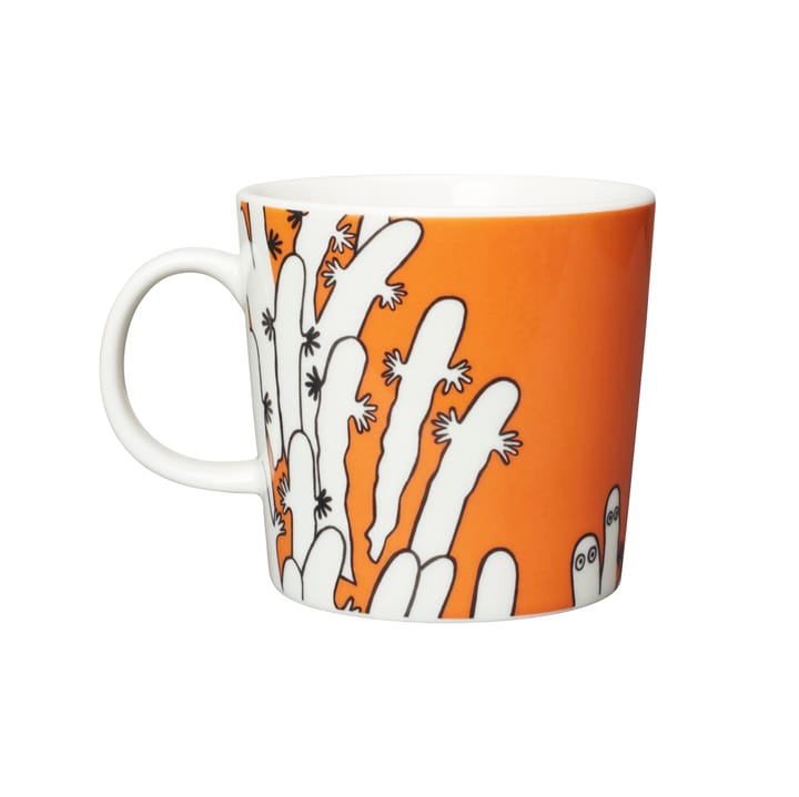 Muminkrus Classic 75 år Limited Edition, Hattifnatterne orange Moomin Arabia