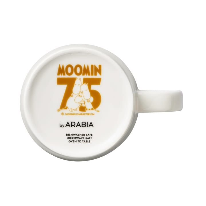 Muminkrus Classic 75 år Limited Edition, Hattifnatterne orange Moomin Arabia