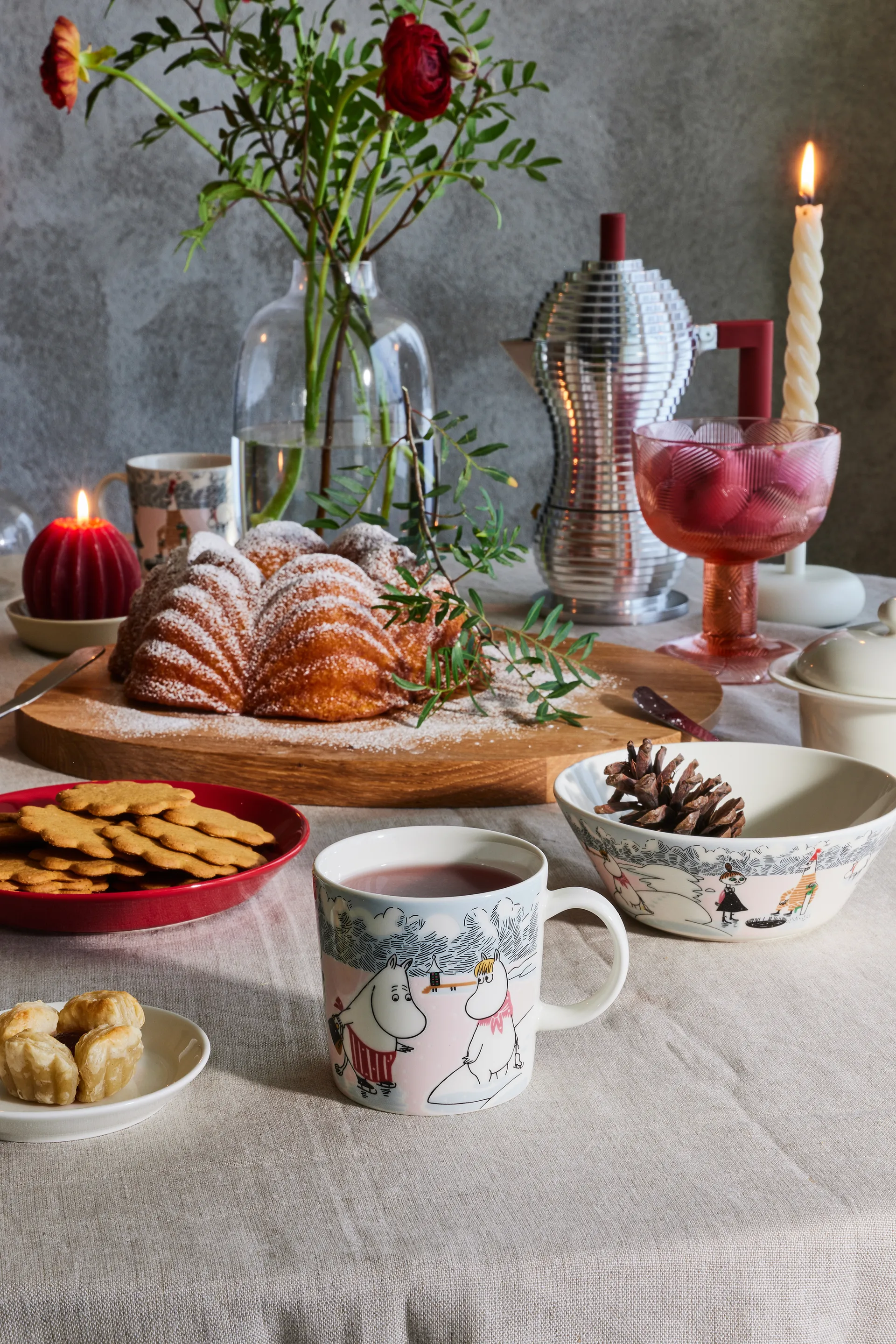 Mumiskål 15cm Winter wonders, Ø15 cm Moomin Arabia