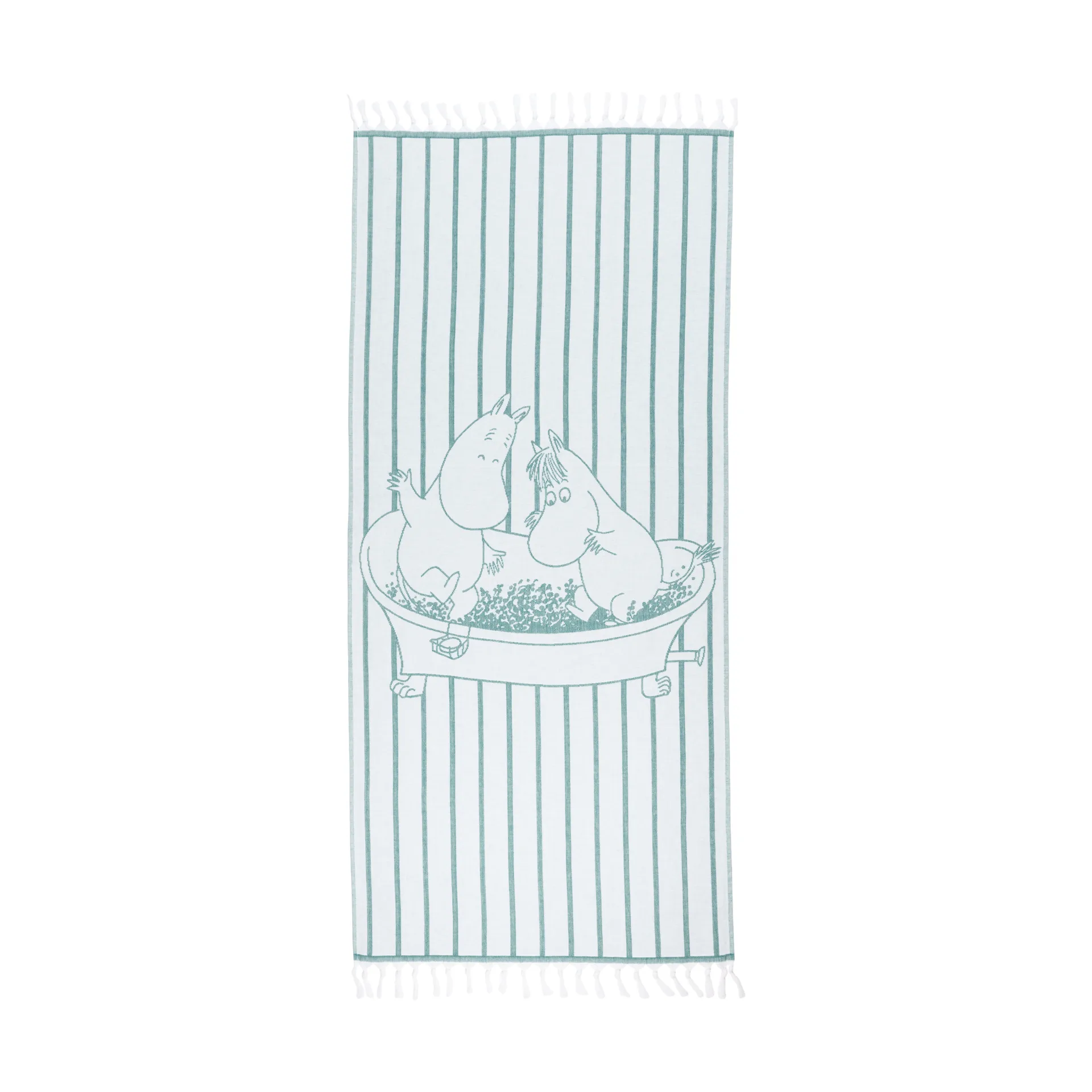 Mumitrold Hamam håndklæde 80x150 cm, Multi Moomin Arabia