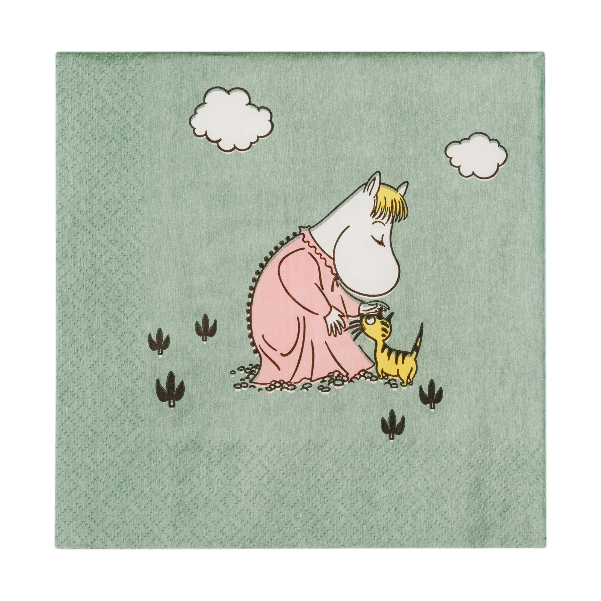 Omsorg Mumi papirserviet 33x33 cm, 20-pak Moomin Arabia