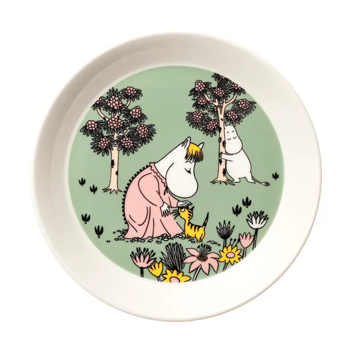 Omsorg Mumintallerken - Ø19 cm - Moomin Arabia