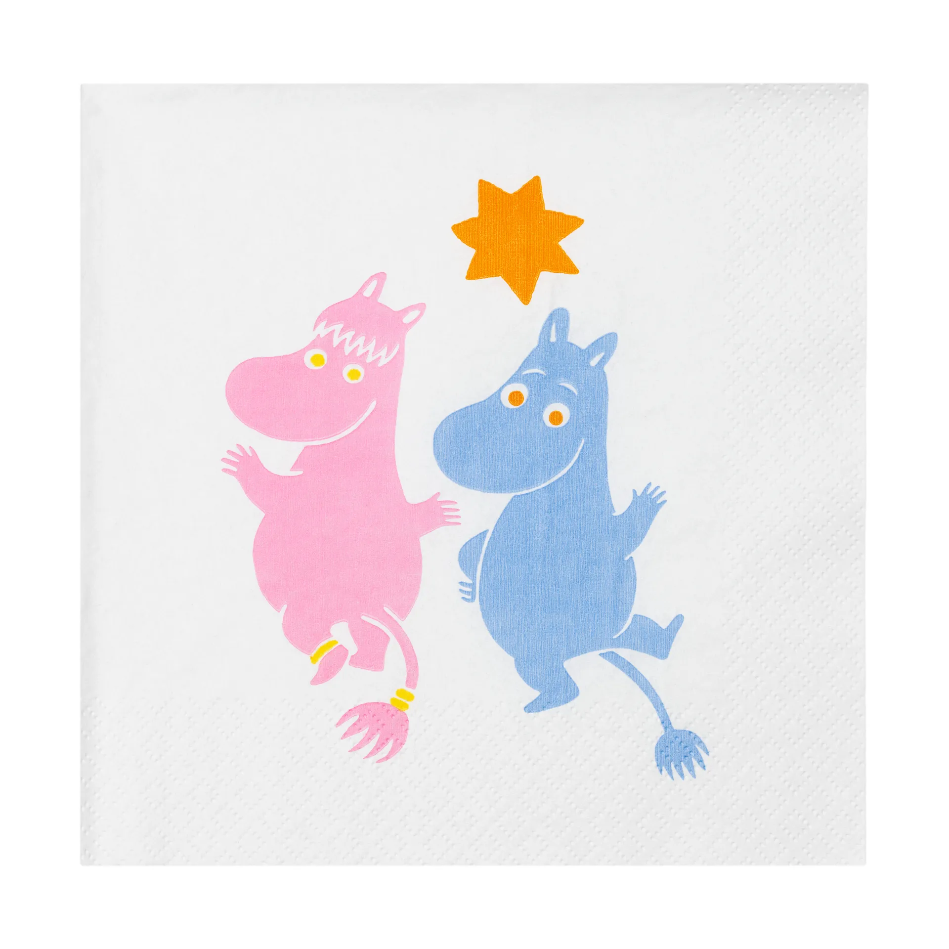 Party mumi papirservietter 33x33 cm 20-pak, Flerfarvet Moomin Arabia