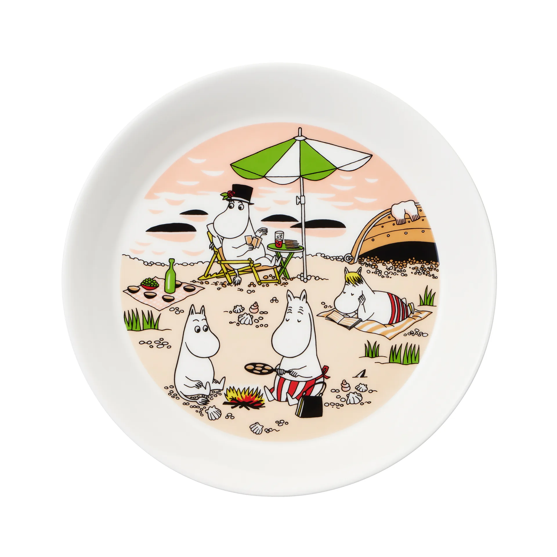 Sammen Mumi tallerken 2021, 19 cm Moomin Arabia