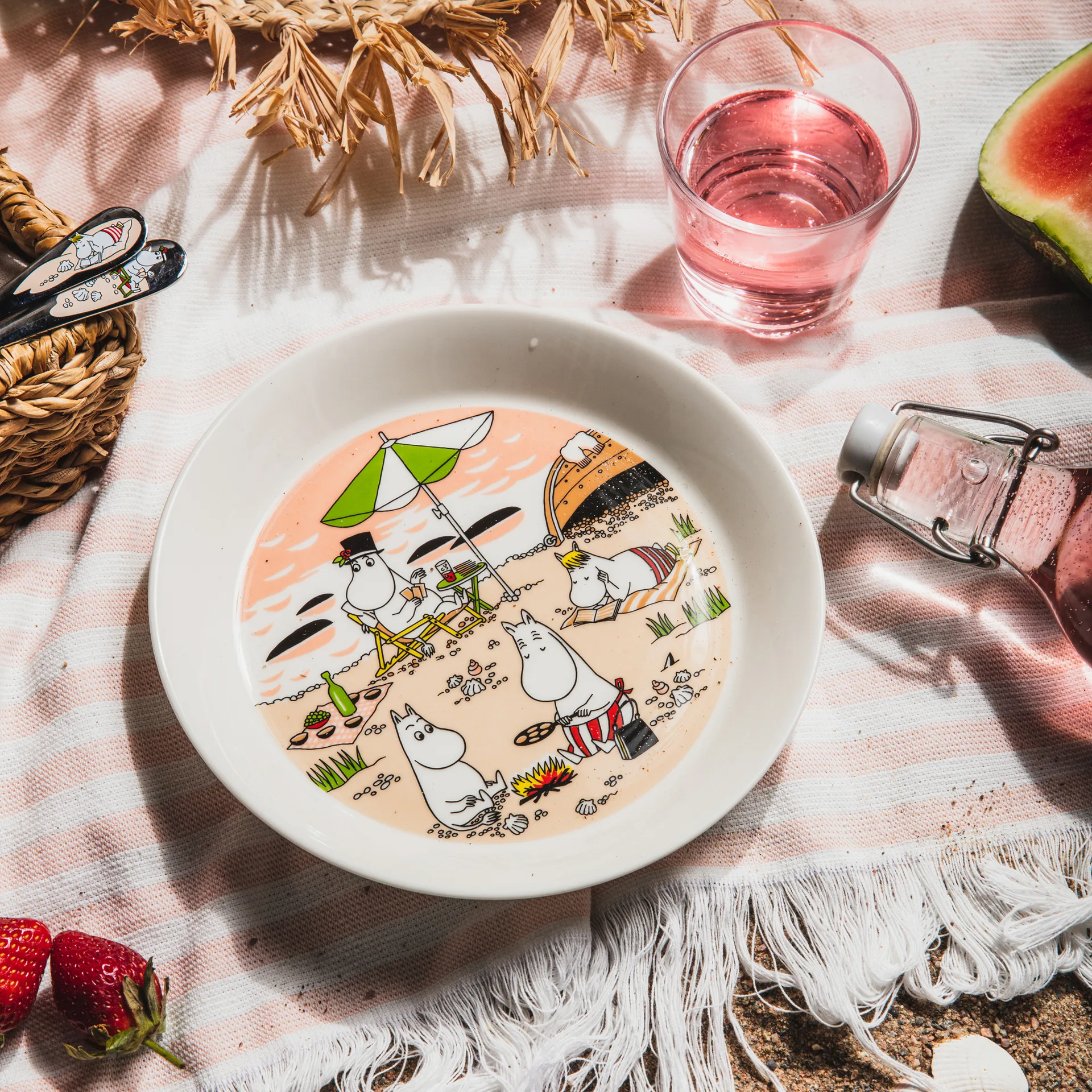 Sammen Mumi tallerken 2021, 19 cm Moomin Arabia