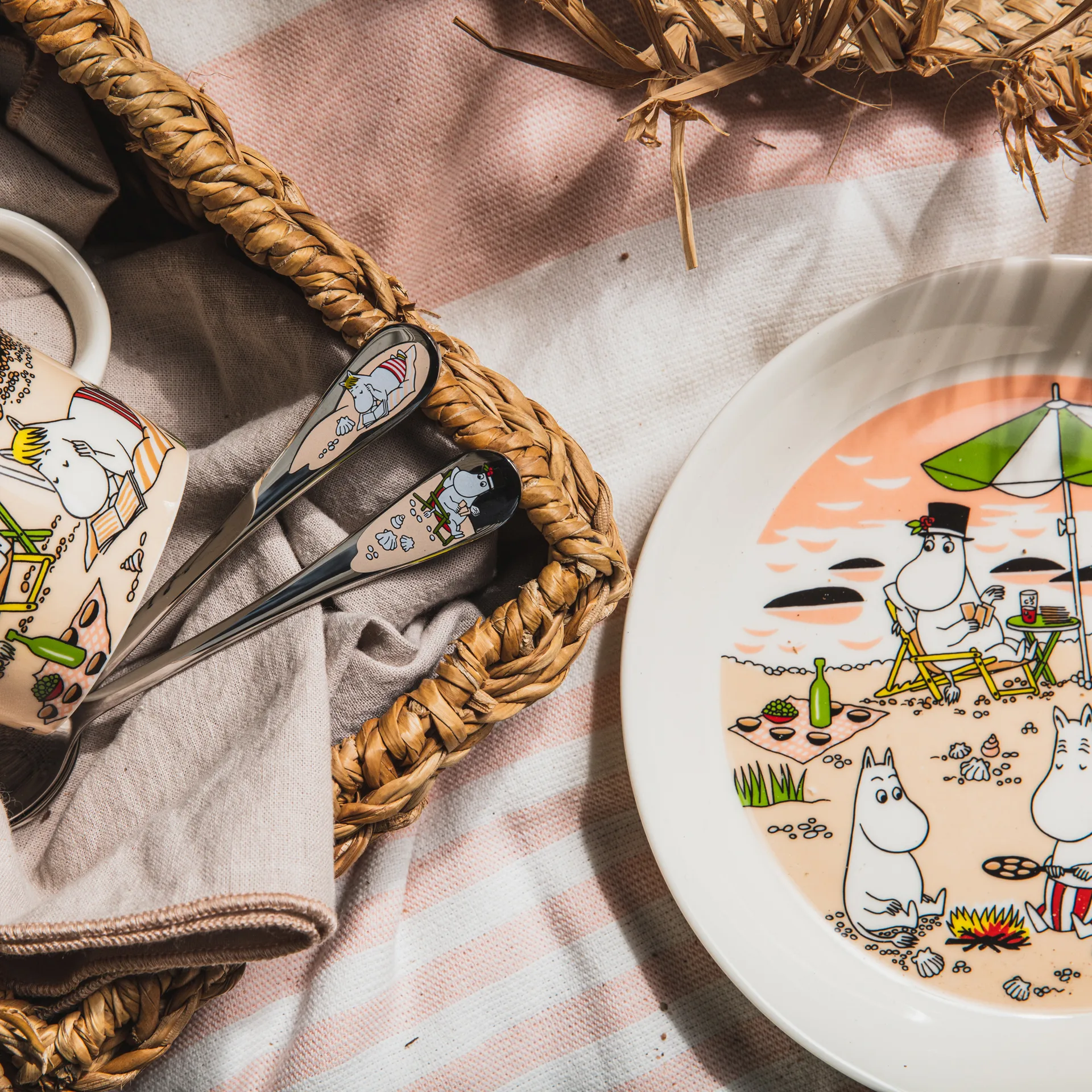 Sammen Mumi tallerken 2021, 19 cm Moomin Arabia