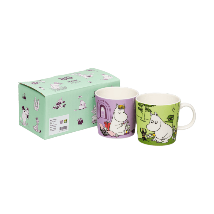 Snorkmaiden & Moomintroll Mumi krus 2 delar - 30 cl - Moomin Arabia