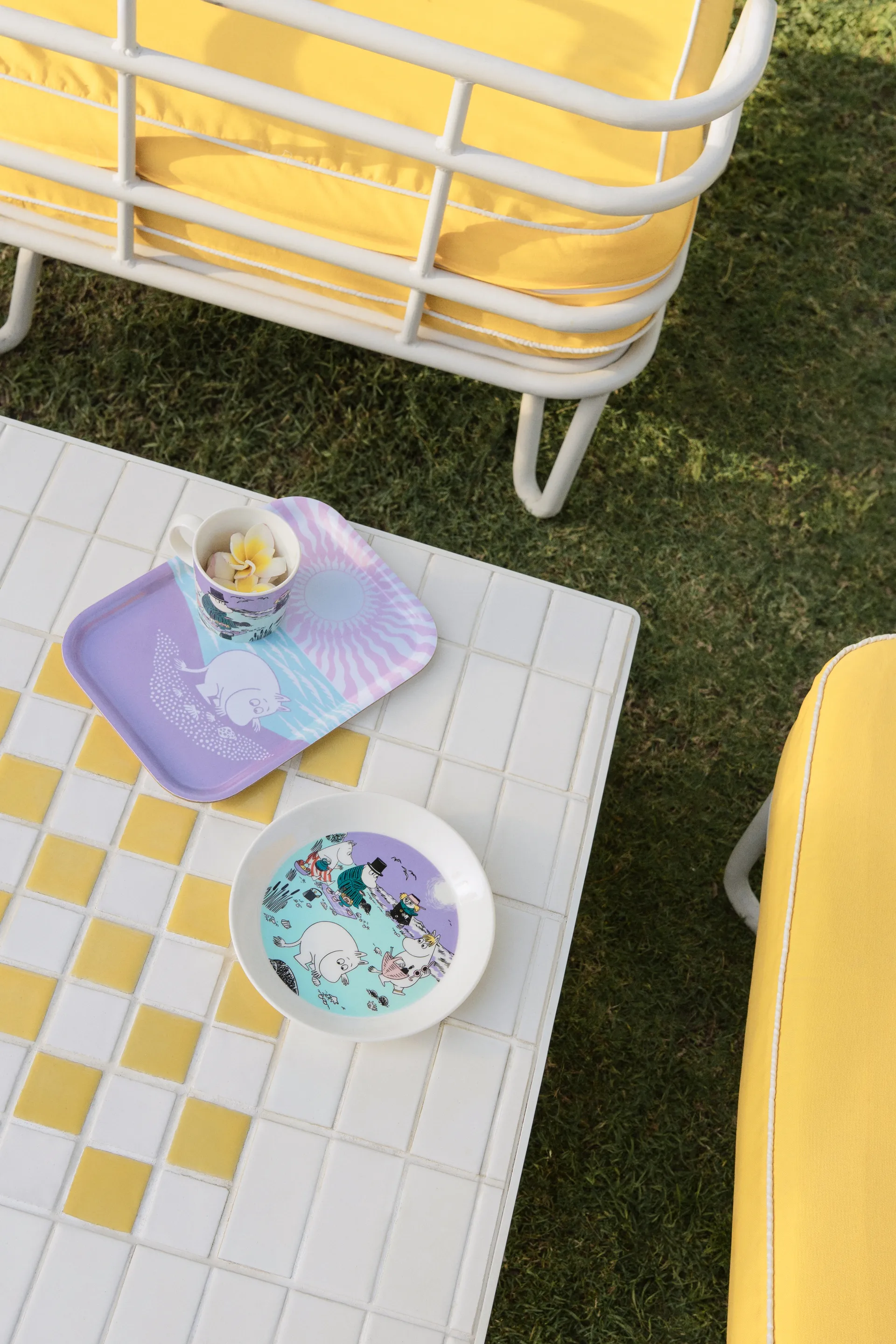 Stranddag Mumi bakke, 20x27 cm Moomin Arabia