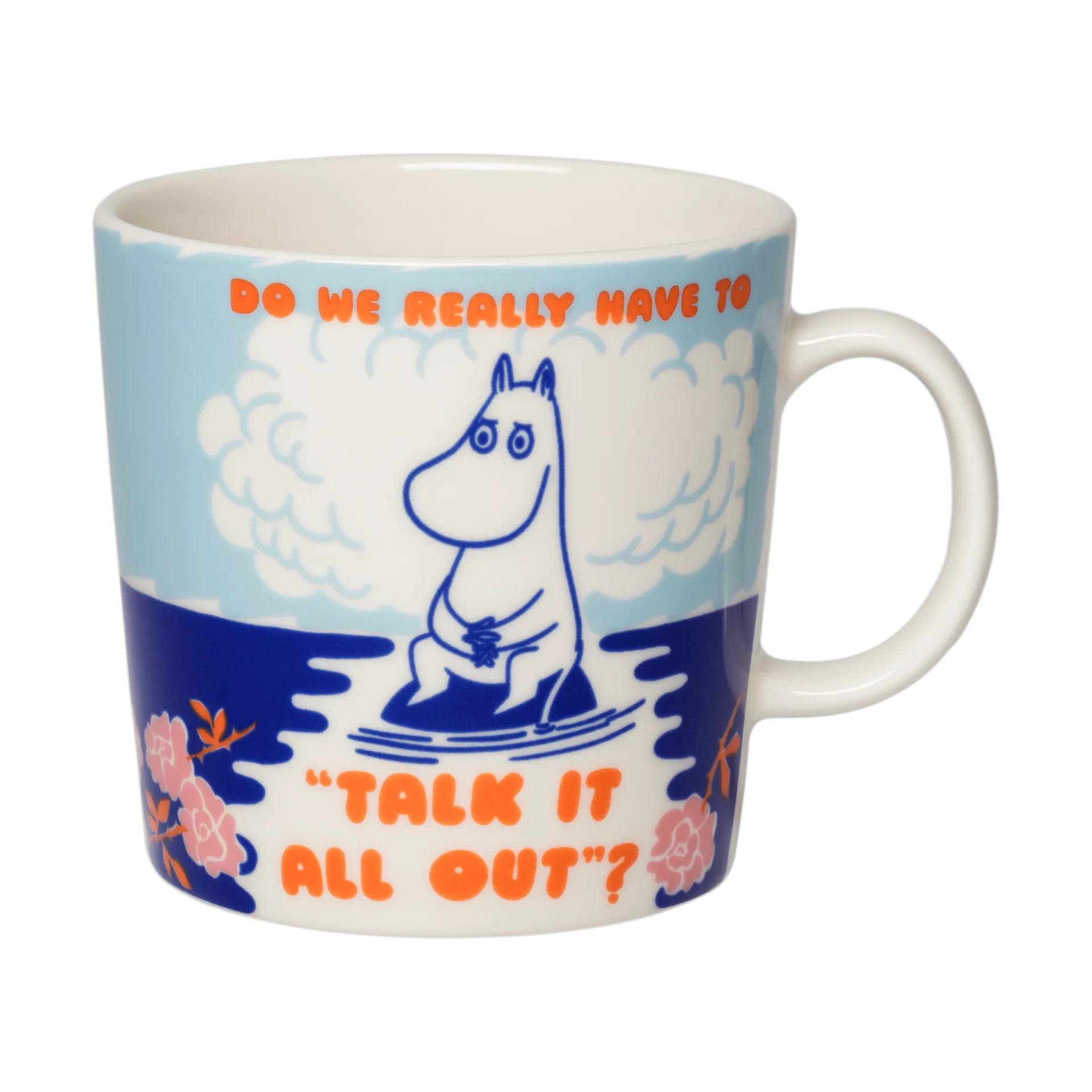 Talk It All Out Muminkrus, 40 cl Moomin Arabia