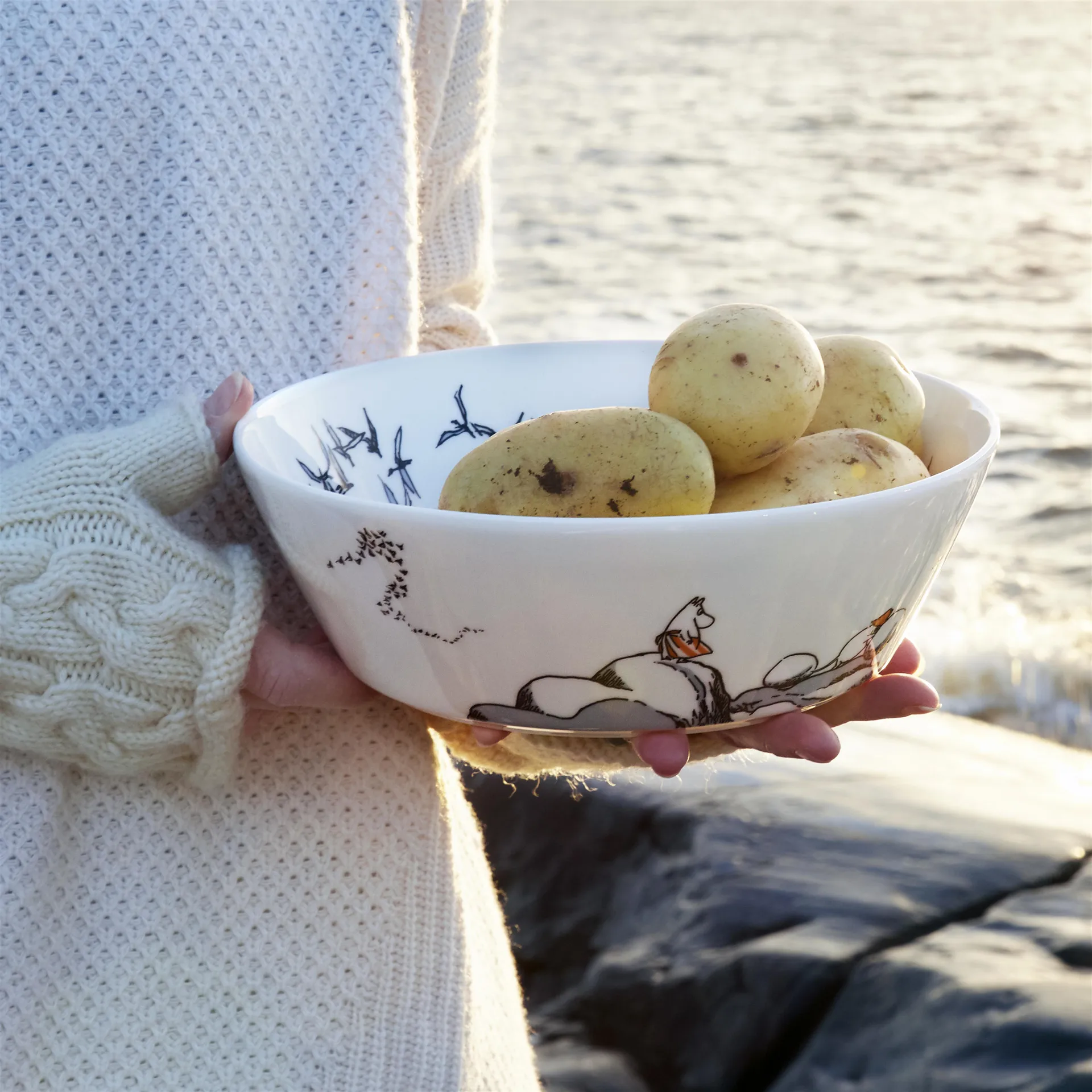 True to it's origins Mumi serveringsskål, 23 cm Moomin Arabia