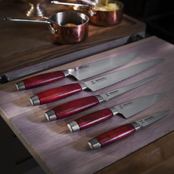 Morakniv brødkniv 24 cm - Rød - Morakniv