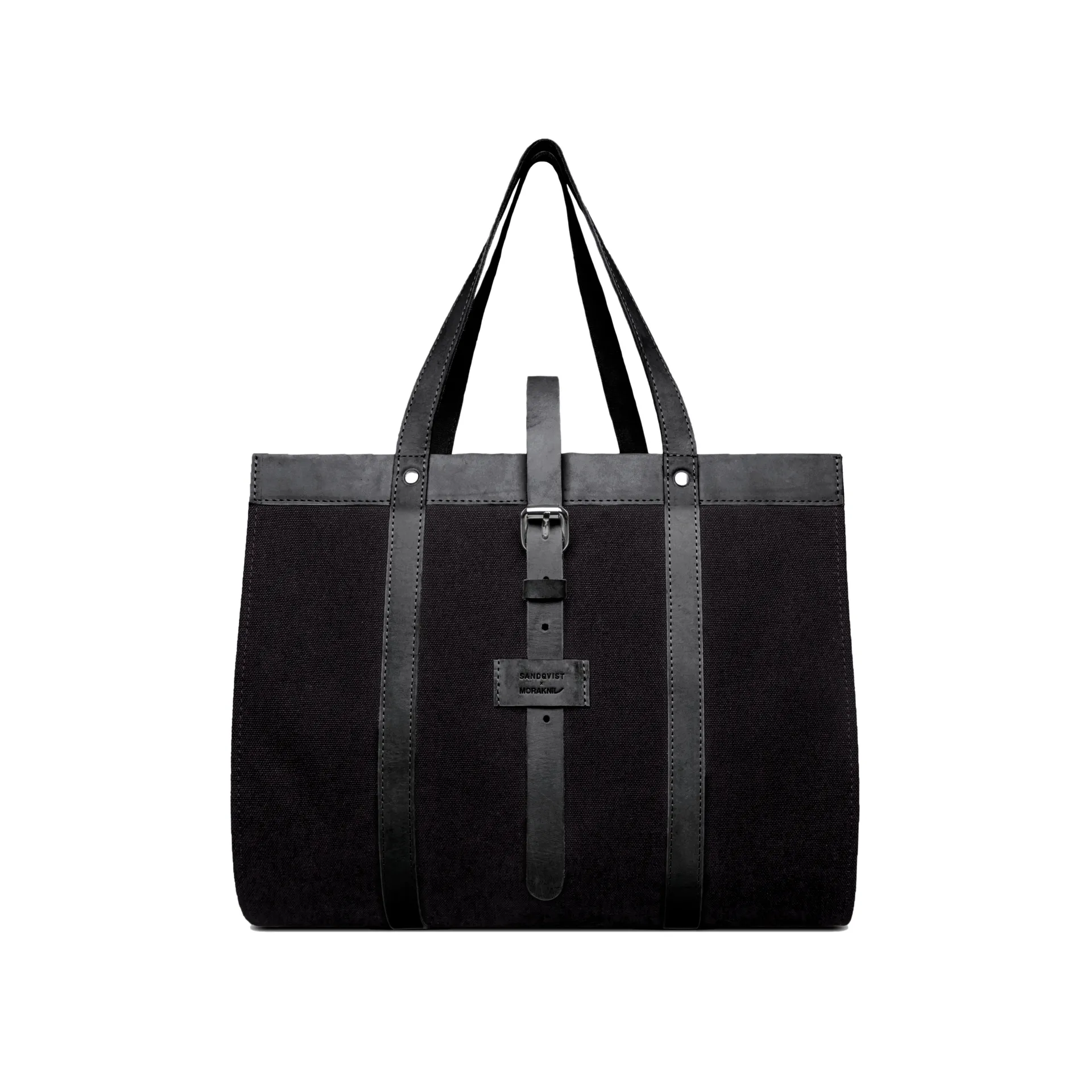 Sandqvist Morakniv brændetaske med Spændekniv Classic, Sort Morakniv