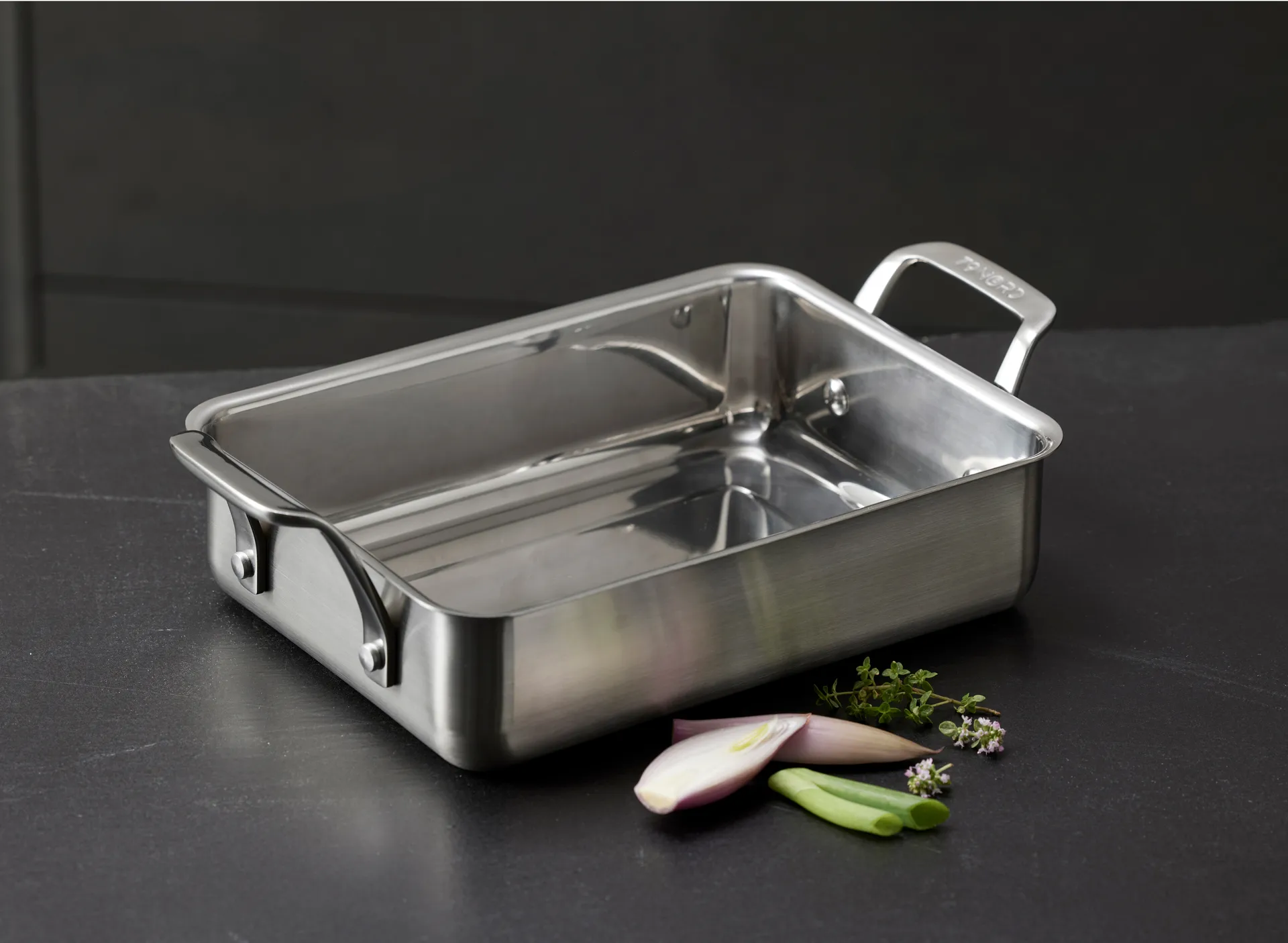 79NORD stegefad 34,5x20x9 cm, Rustfrit stål Morsø