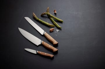Foresta kokkekniv 33 cm - Rustfrit stål/Eg - Morsø