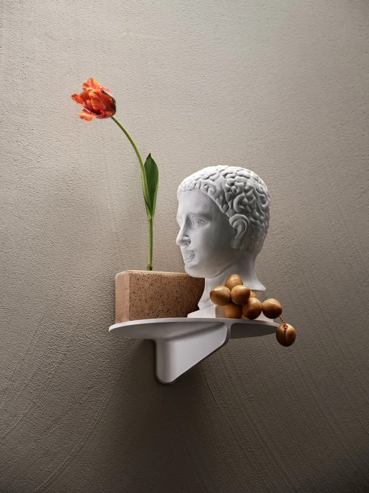 Museum NM&.045 væghylde, Sort Museum