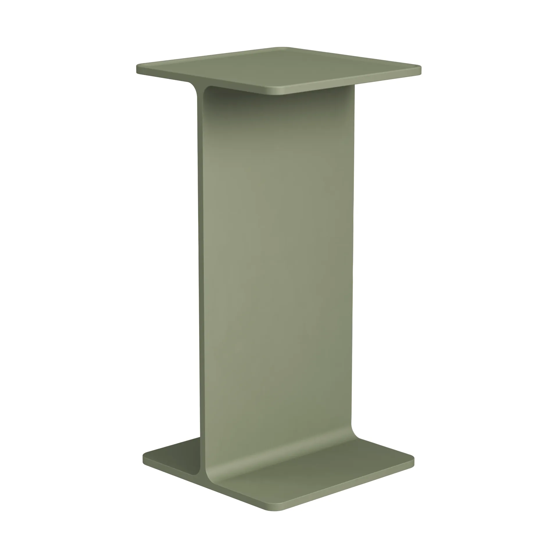 Museum Pedestal piedestal, Grøn, 15x15x30 cm Museum