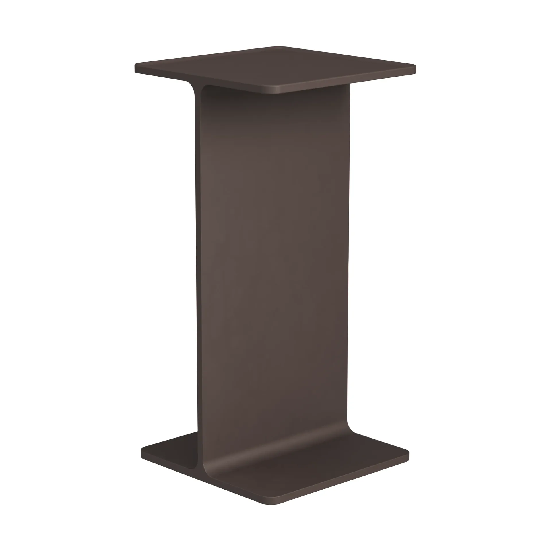 Museum Pedestal piedestal, Mørkebrun, 15x15x30 cm Museum