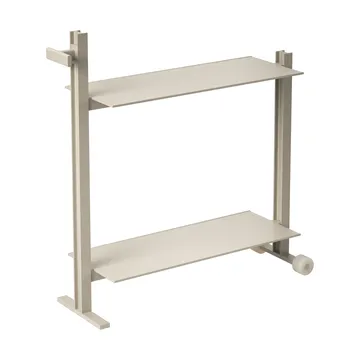 Museum Trolley serveringsvogn - Beige, 74,5x77,5x24 cm - Museum