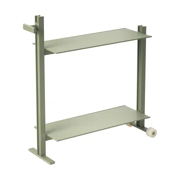 Museum Trolley serveringsvogn - Grøn, 74,5x77,5x24 cm - Museum