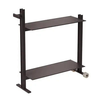 Museum Trolley serveringsvogn - Mørkebrun, 74,5x77,5x24 cm - Museum
