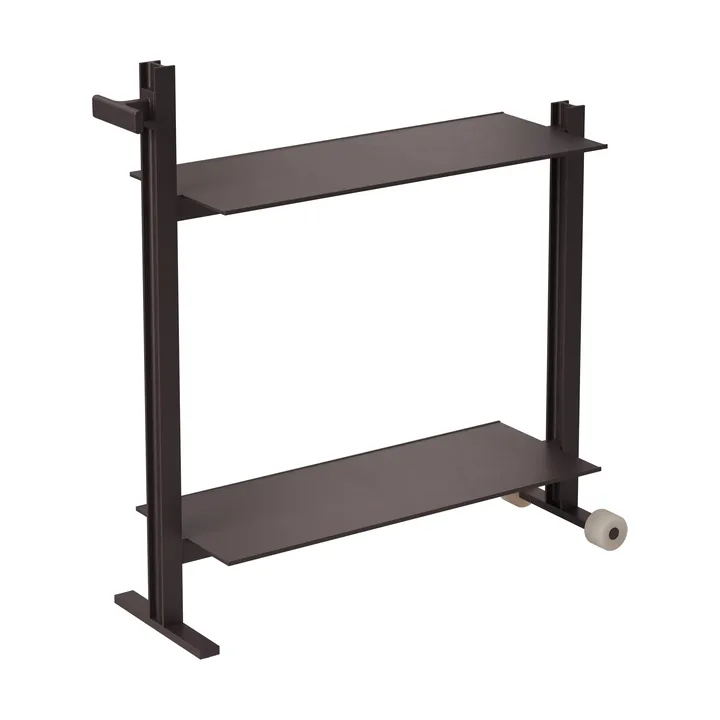 Museum Trolley serveringsvogn - Mørkebrun, 74,5x77,5x24 cm - Museum