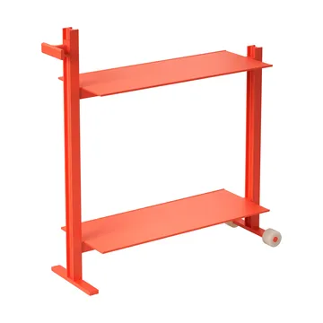 Museum Trolley serveringsvogn - Orange, 74,5x77,5x24 cm - Museum