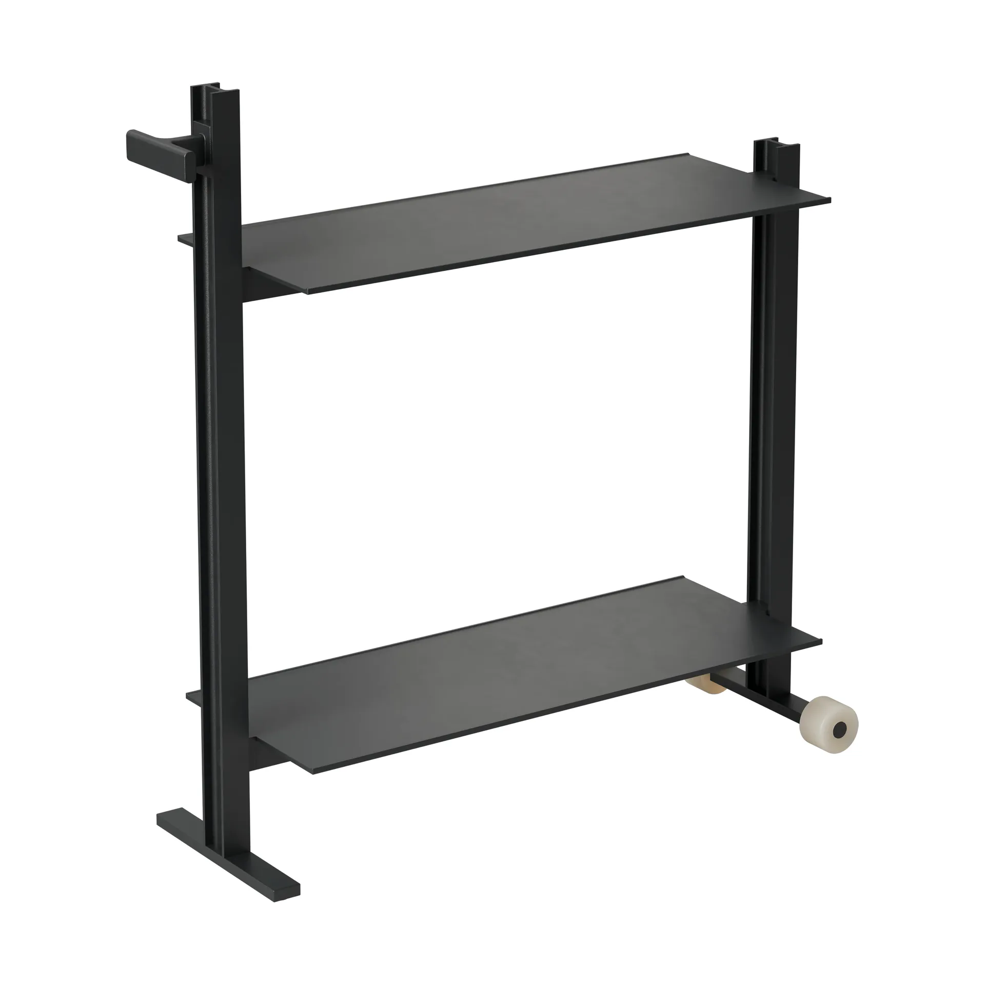 Museum Trolley serveringsvogn, Sort, 74,5x77,5x24 cm Museum