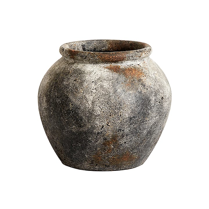 Echo krukke 25 cm - Rust/Grå - MUUBS