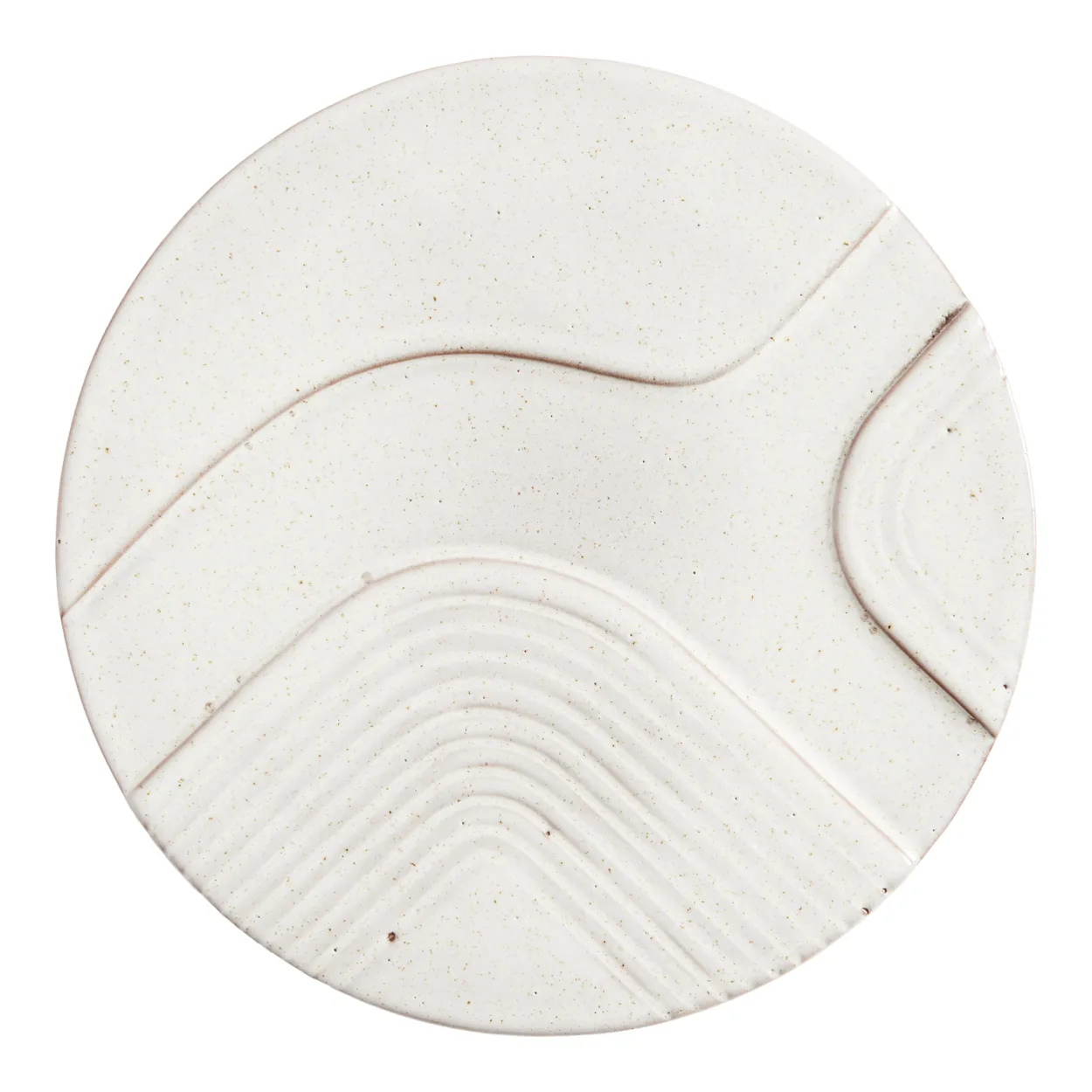 MUUBS Gaia vægdekoration Ø26 cm Oyster